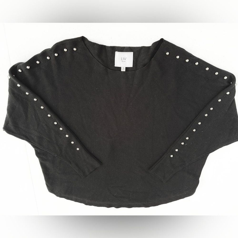 LIV MILANO Batwing Sleeve Loose Style Sweater Size XL